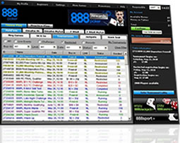 888 Poker Lobby