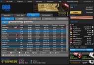 888 Poker lobby