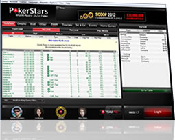 PokerStars Lobby